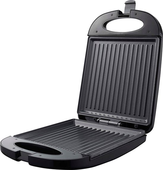Tomado TGS4000B - Fer à repasser XXL pour sandwichs grillés - 4 sandwichs grillés - Grille-panini - Sans PFAS - 1200W - Noir