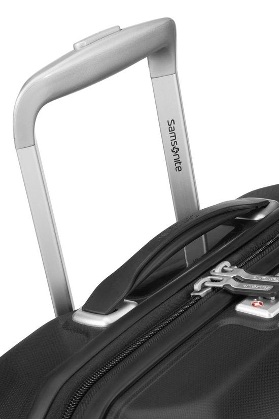 Samsonite Travel Suitcase - Flux Spinner 55/20 Expandable (Hand Luggage) Noir