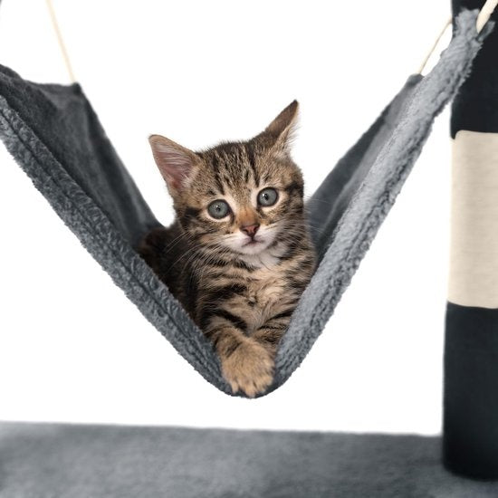 TecTake Stokely Krabpaal - Grijs - 141 cm