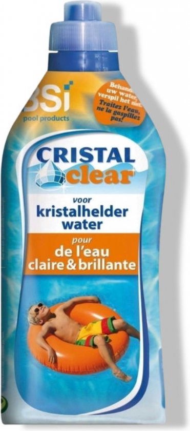 BSI - Cristal Clear - Pour une eau de piscine cristalline - Piscine - Spa - 1 l