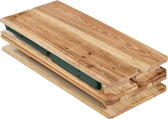 Table à bière en bois / Banc à bière Passau - 3 pièces - Pliable