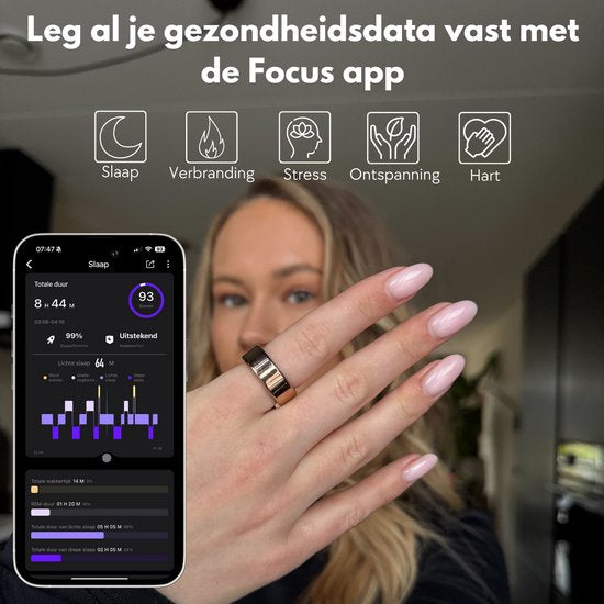 Smart Ring S1 - Taille 7 - Or