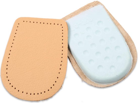 Rehausseur de talon - rehausseur de talon différence de longueur de jambe - orthopédique - semelles en cuir - rehausseur de talon - taille S