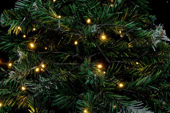 Arti Casa Christmas Lights - 10m Christmas Tree Lights With 120 LED Lights - Warm White - Convient pour l'intérieur et l'extérieur - 230V