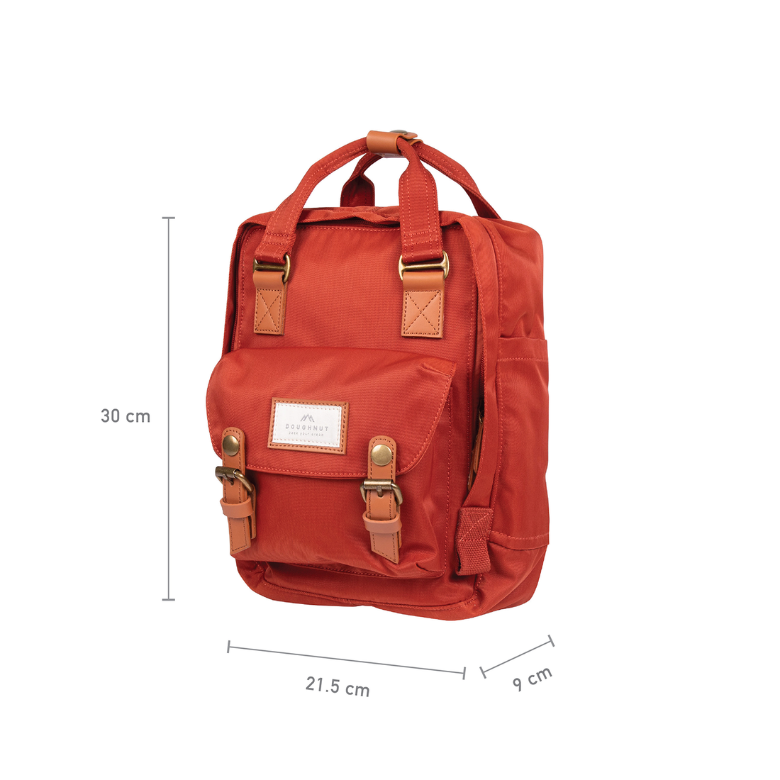 Macaron Mini Earth Tone Backpack - 7L - Sac à dos déperlant avec compartiment pour tablette