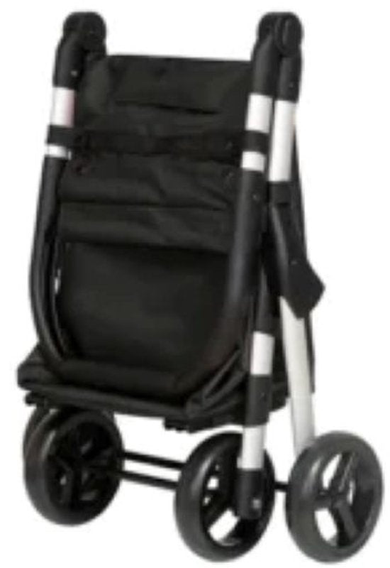 Duett Muuvi Up Chariot de courses - Capacité du sac 46L - 4 roues - Pliable - Noir