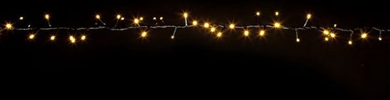 Lumière droite LED 16m 750L blanc chaud fil vert 24V constant ext. 3m