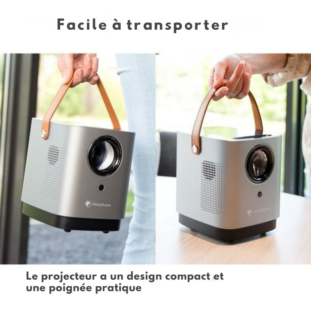 Mini projecteur - iMoshion - Full HD - Streaming via WiFi - Noir