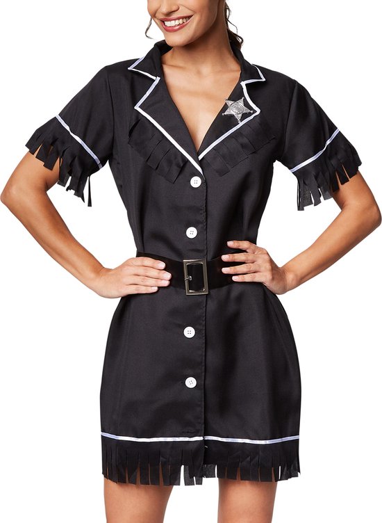 Dressforfun costume femme cowgirl Sarah XXL - robe costume halloween dress up partywear costume carnaval robe carnaval party - 300645