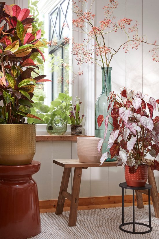 Mica Decorations Jay Vase - L19 x L11 x H25 cm - Verre - Vert clair