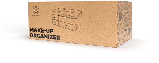 Organess - Organisateur de maquillage - Boîte de rangement - Organisateur de soins - Trousse de maquillage - Noir