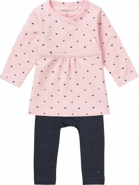 Ensemble de vêtements Noppies 2 pièces Rose clair Taille 56