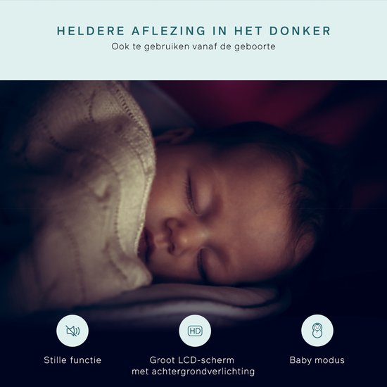 BINTOI X210 - Thermomètre auriculaire - Thermomètre de fièvre - Indicateur de température