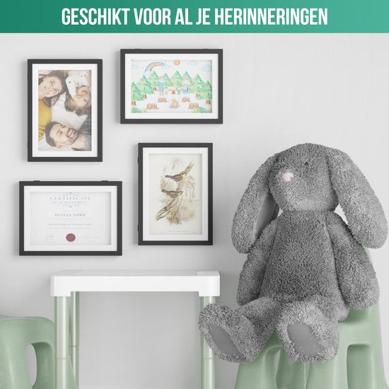 Cadre photo pour enfants Avalo - Cadre photo A4 - Cadre photo pour dessins - Cadre photo pliable A4 - Cadres photo pour enfants