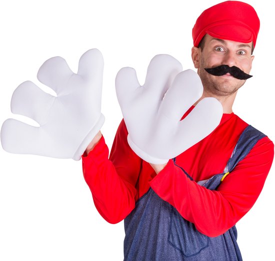 Dressforfun Costume homme super plombier Mario L - déguisement déguisement halloween déguisement soirée carnaval déguisement soirée carnaval - 300040