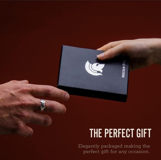 Powr RFID Wallet - Smart Wallet - Slim Wallet - Card Holder Cards - Card Holder with Money Clip - Anti-theft - Titanium - NFC Blocker
