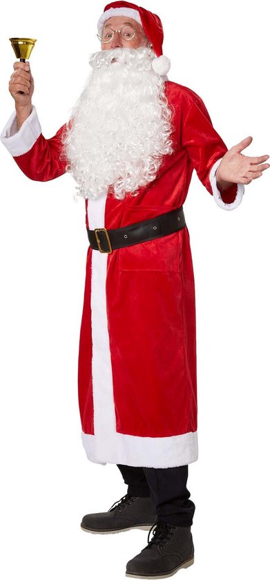 Cape Père Noël classique XXL Dressforfun - habillage costume halloween - carnaval - soirée - rouge
