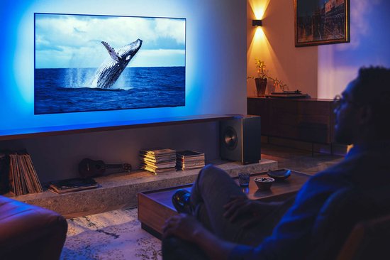 Philips Fidelio TAFW1/10, caisson de basses sans fil Noir Caisson de basses actif 210 W