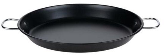 Poêle à paella espagnole - Poêle de cuisson 39,5cm - antiadhésive - sans PFAS - légère - spacieuse - idéale pour la paella et les grands plats