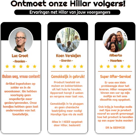 Lutte contre les nuisibles - Hillar - Son ultrasonique - Repousse des souris, fourmis, araignées, cafards, rats, moustiques - Insecticide ultrasonique - blanc