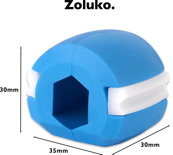 Zoluko Professional Jawline Trainer Set - avec chaîne et boîtes de rangement - 3 niveaux - Jaw Trainer Men and Women - Jaw Trainer - Jawline Trainer - Jaw Trainer - Lower Chin Trainer - Lower Chin Slimming