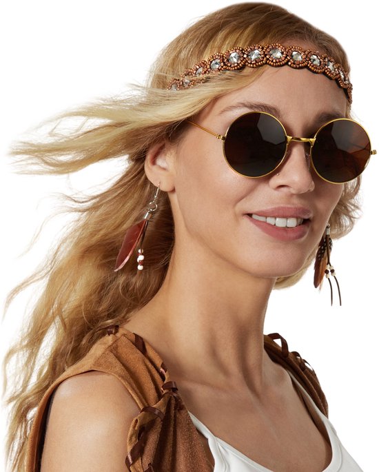 dressforfun - gilet hippie pour femme - XL - Costume carnaval - Halloween - Dress up - Party wear - Carnaval wear - Party - Party wear