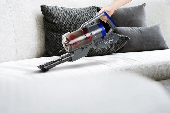 DOMO DO1103SV Aspirateur balai sans fil - 25.2V Li-Ion - 45 min d'autonomie