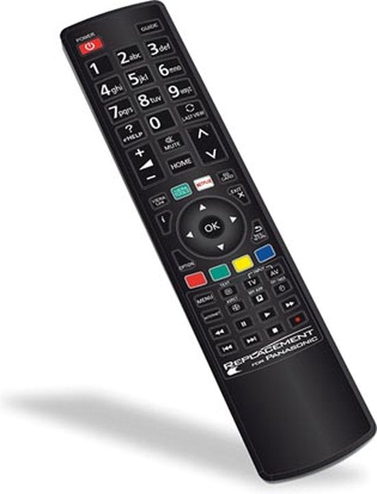 Jolly Line Télécommande de rechange compatible avec tous les téléviseurs Panasonic
