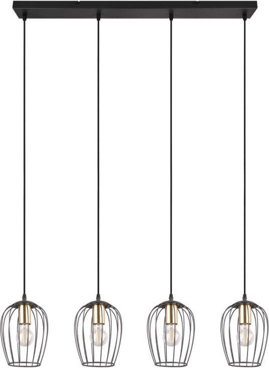 Lampe suspendue Grid Ø 16cm 4 lumières - R31374032