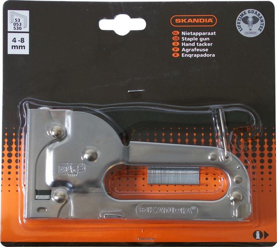 Agrafeuse métallique Skandia 4 - 8 mm