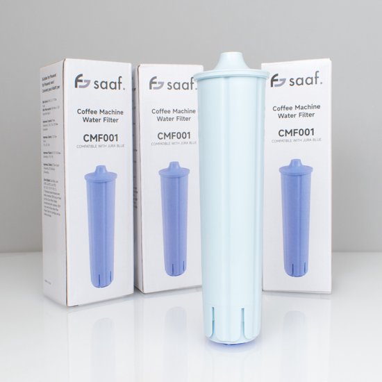 Filtre Saaf pour Jura - 3 pièces - Claris Blue - 71311 - 67007 - Impressa Micro Giga C F J Z - Filtre à eau et à calcaire