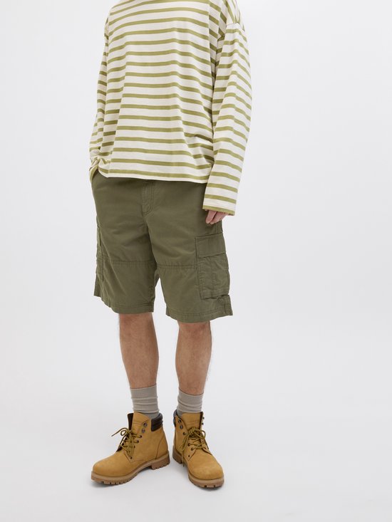 JACK&JONES - JWHZEUS CARGO SHORTS MID SN - Homme - Bermuda