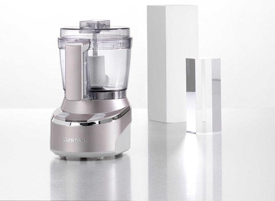 Cuisinart Mini Prep Pro Robot de cuisine sans fil RMC100E - Mini robot de cuisine - 350W - 900ml - Perle givrée