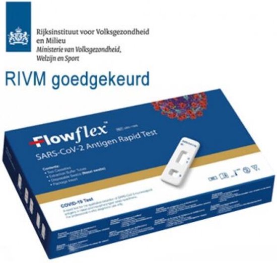 ACON Flowflex Autocontrôle Corona, Covid 19 - 5 pièces - FR Manuel