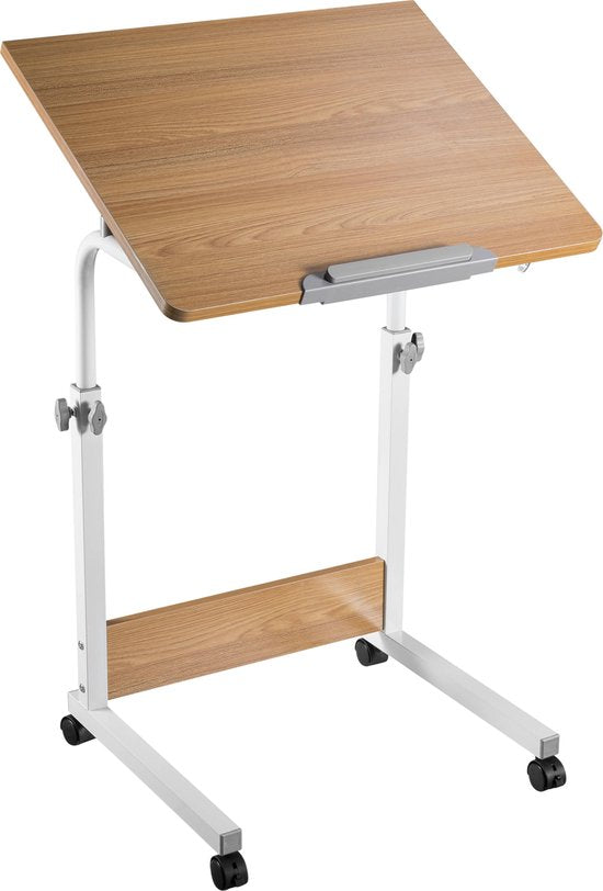 Table pour ordinateur portable bureau mobile - pupitre - hauteur réglable 68 - 96 cm