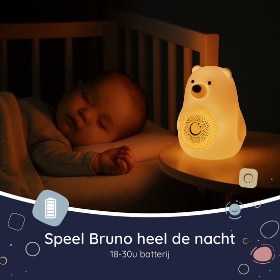 Numsy Bruno White Noise Machine Baby - Appareil à bruit blanc - 2025
