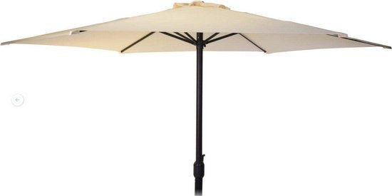 Parasol Ambiance crème Ø 300 cm