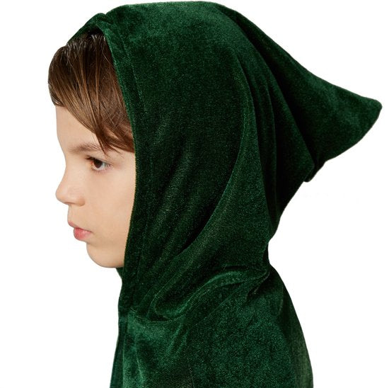 dressforfun - Mystic velvet cape green 74 cm - déguisement costume halloween déguisement soirée carnaval déguisement carnaval - 301848