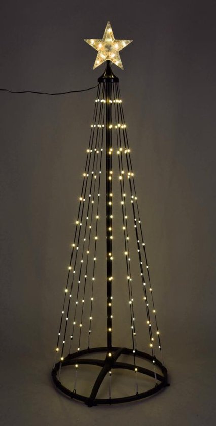 Arbre LED avec 550 lumières 300cm, blanc chaud