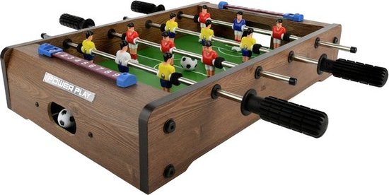 Baby-foot - 68,58cm - Marron - 16 pièces - Baby-foot