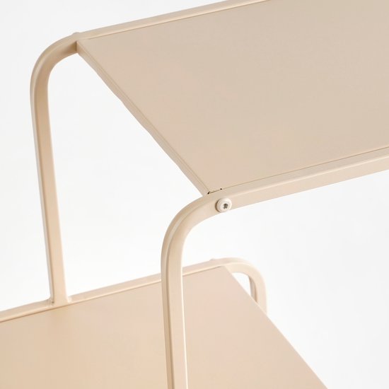 Armoire murale Mica Decorations - L70 x L30 x H76 cm - Métal - Marron clair