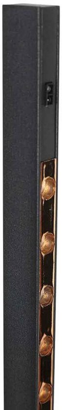 Steinhauer - lampadaire - LuzHaz - noir - métal - Ø 10cm - LED - 4133ZW