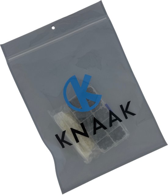 Yeux de sécurité Knaak - Yeux pour animaux - 6 - 12 mm - boîte de rangement incluse - 100 pièces - noir