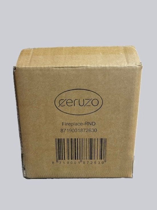 Ceruzo Led Atmosphere Fireplace - 20x10x18- Mini Lanterne de Cheminée Ouverte