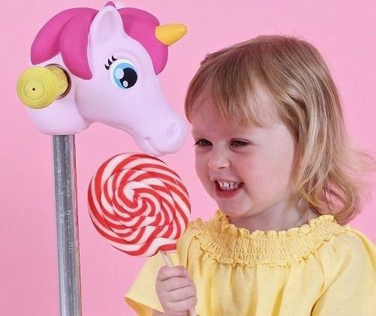 Scootaheadz licorne rose