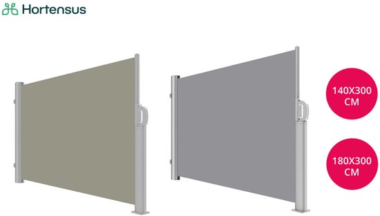 Brise-vent de terrasse - extensible - 300 x 150 cm - coupe-vent - Balcon - Jardin - Camping