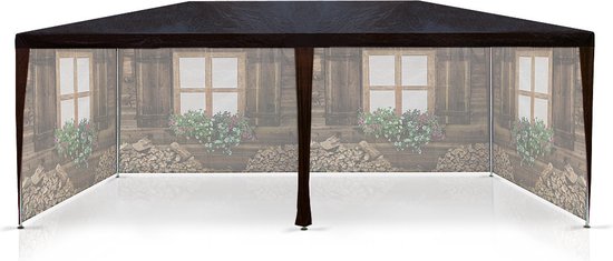 Casaria Party tent - Pavillon 18m² 3x6m avec 6 panneaux latéraux - Apres Ski