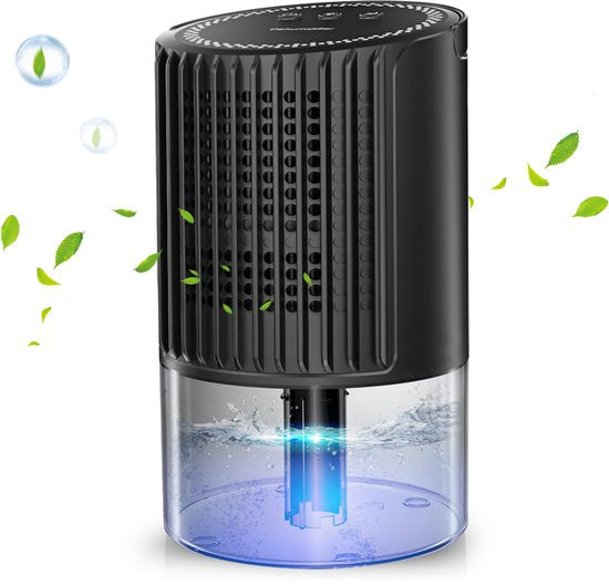 Déshumidificateur - Swinkle® - Jusqu'à 0,35 L / jours - Silencieux - Adapté au salon, à la chambre à coucher, à la salle de bain et +