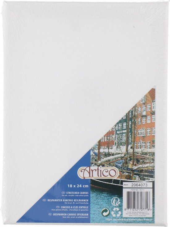 Artico Canvas Peinture sur toile 18x24 cm