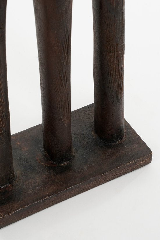 Mica Decorations Pegara Décoration d'intérieur - L7 x L18 x 46 cm - FSC 100% bois de manguier - Marron